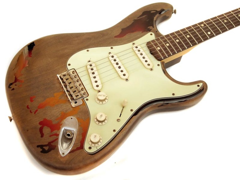 How to age or relic an electric guitar